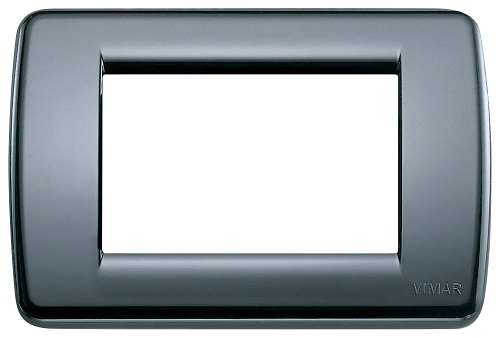 Placca Rondo 3M Tecnopolimero Grafite
